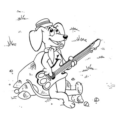 longfellow wiener dog coloring book